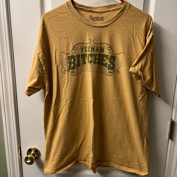 Spencer's Yellow Graphic Tee - Picture 1 of 3